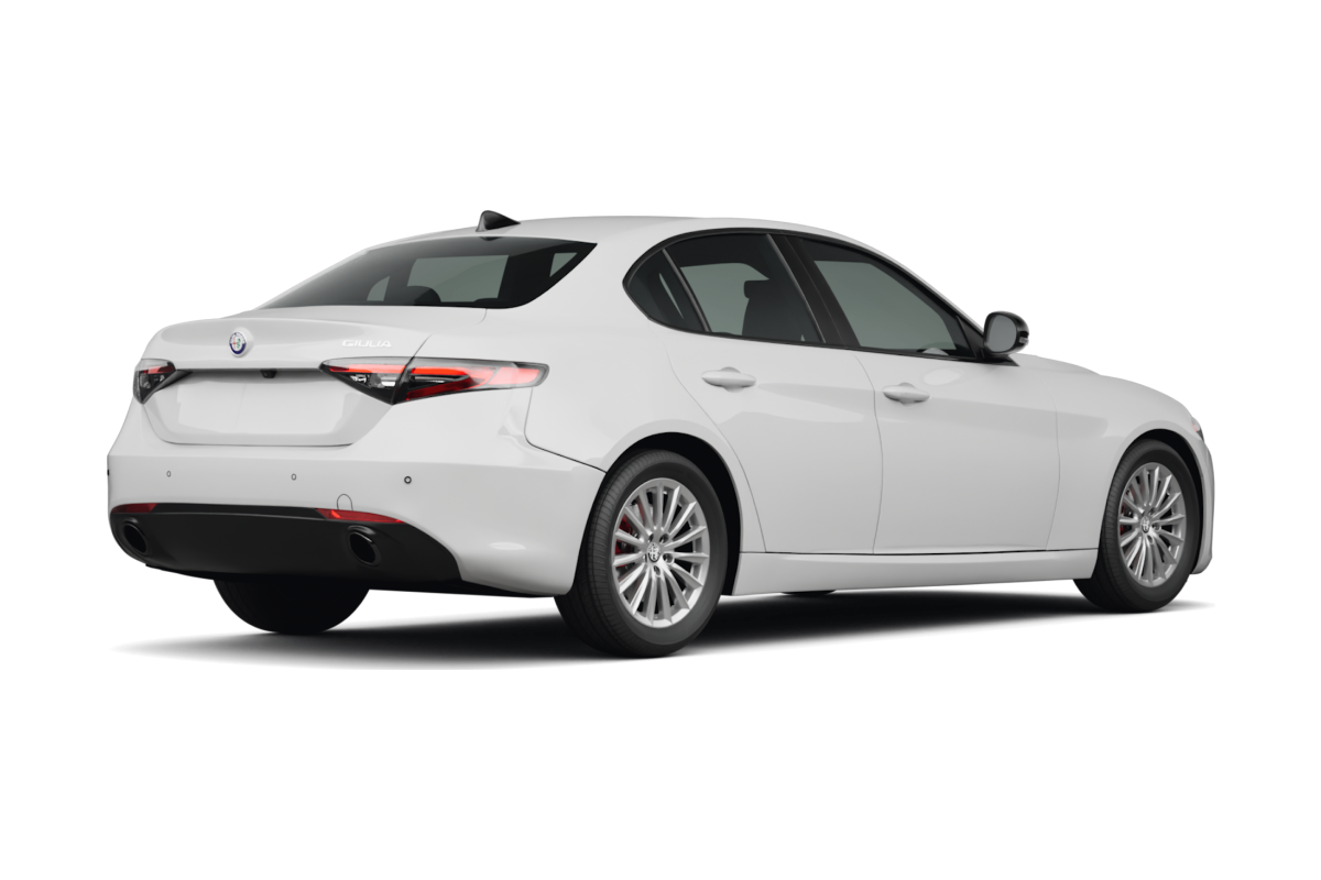 Alfa Romeo Giulia - Back view Alfa Romeo Giulia - Back view